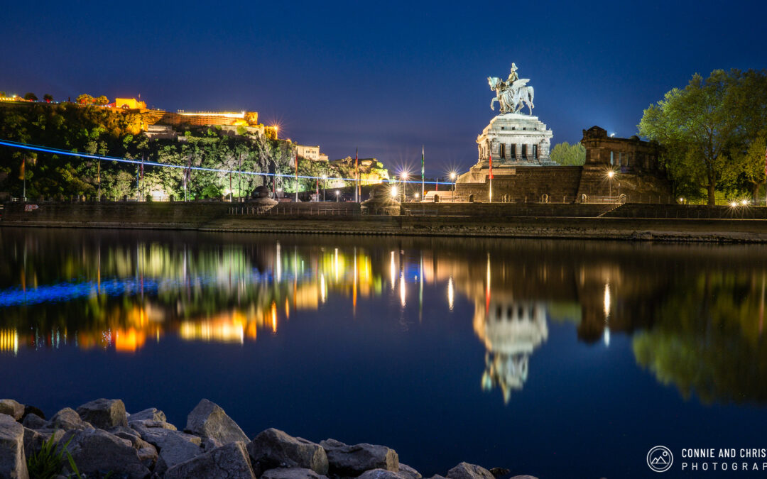 Deutsches Eck und Festung Ehrenbreitstein – Koblenz, Germany