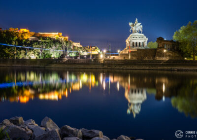 Deutsches Eck und Festung Ehrenbreitstein – Koblenz, Germany