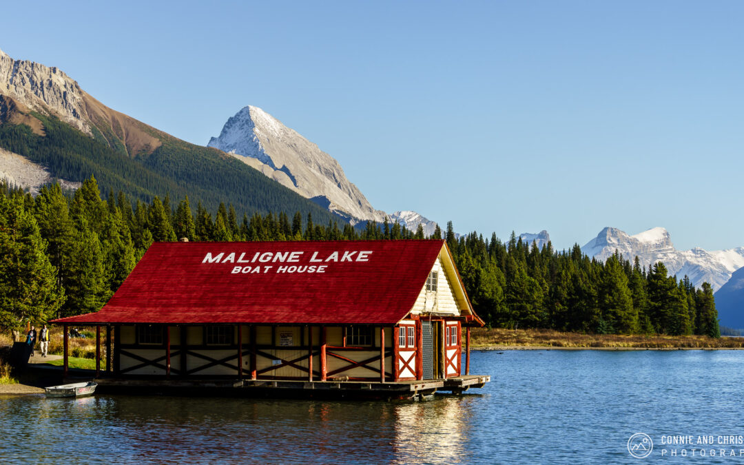 Boat House, Maligne Lake – Jasper, Canada